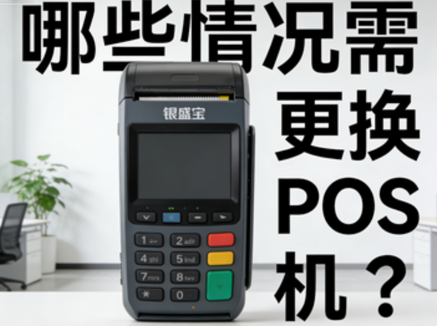 银盛宝POS机：哪些情况需要更换POS机？