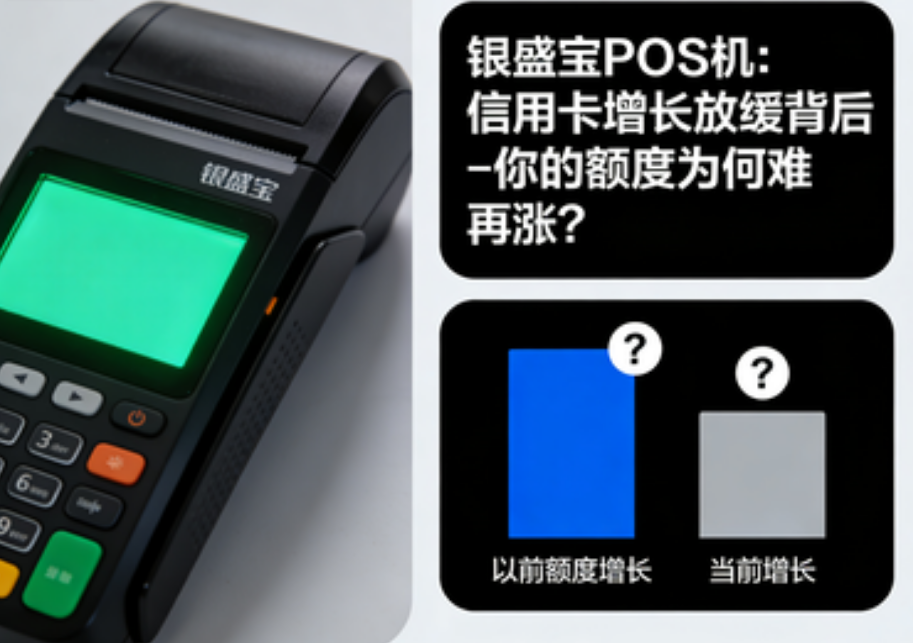 银盛宝POS机：信用卡增长放缓背后-你的额度为何难再涨？